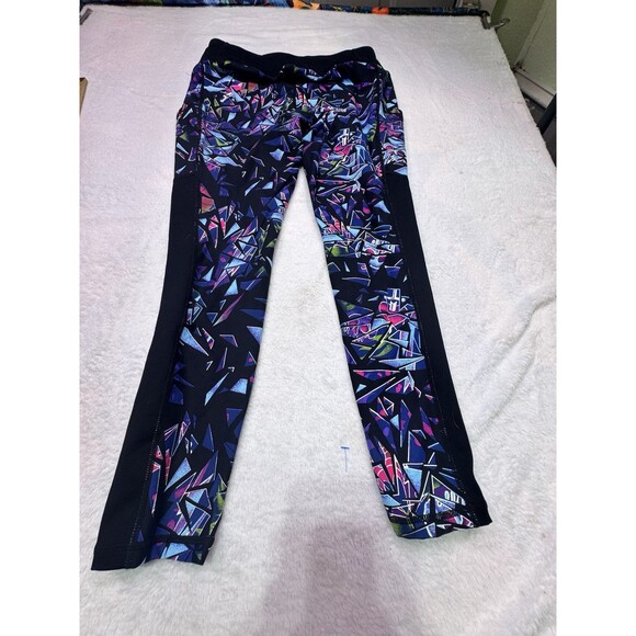 Torrid Disney Villains Shattered Print Black Active Legging Evil queen 0 plus - Picture 7 of 8